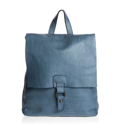 Carmen, shoulder bag backpack in genuine leather