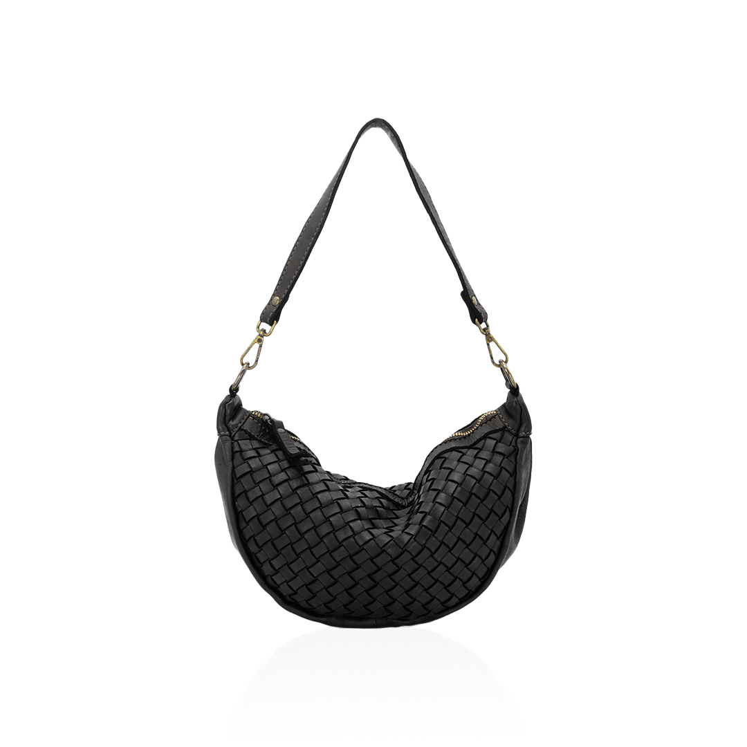 Mini bag tracolla nera discount