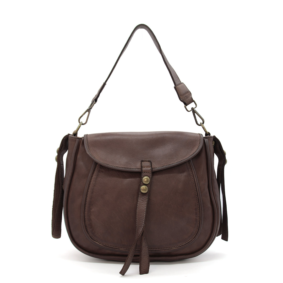 Telma, borsa a spalla e tracolla in vera pelle – MARTINAKLEINE