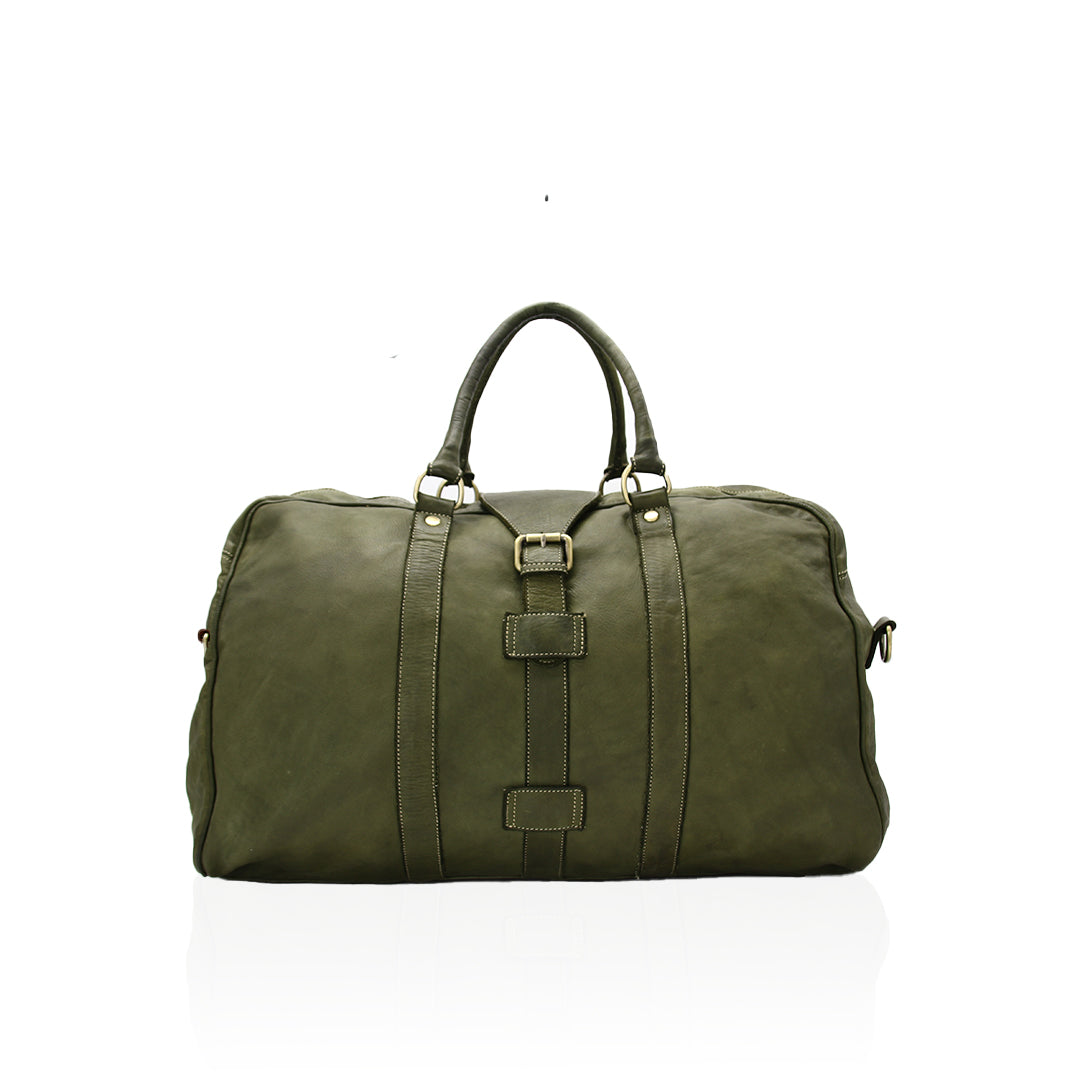 Borsa Donna Oslo Borsone Da Viaggio In Pelle Marrone Borsone Da