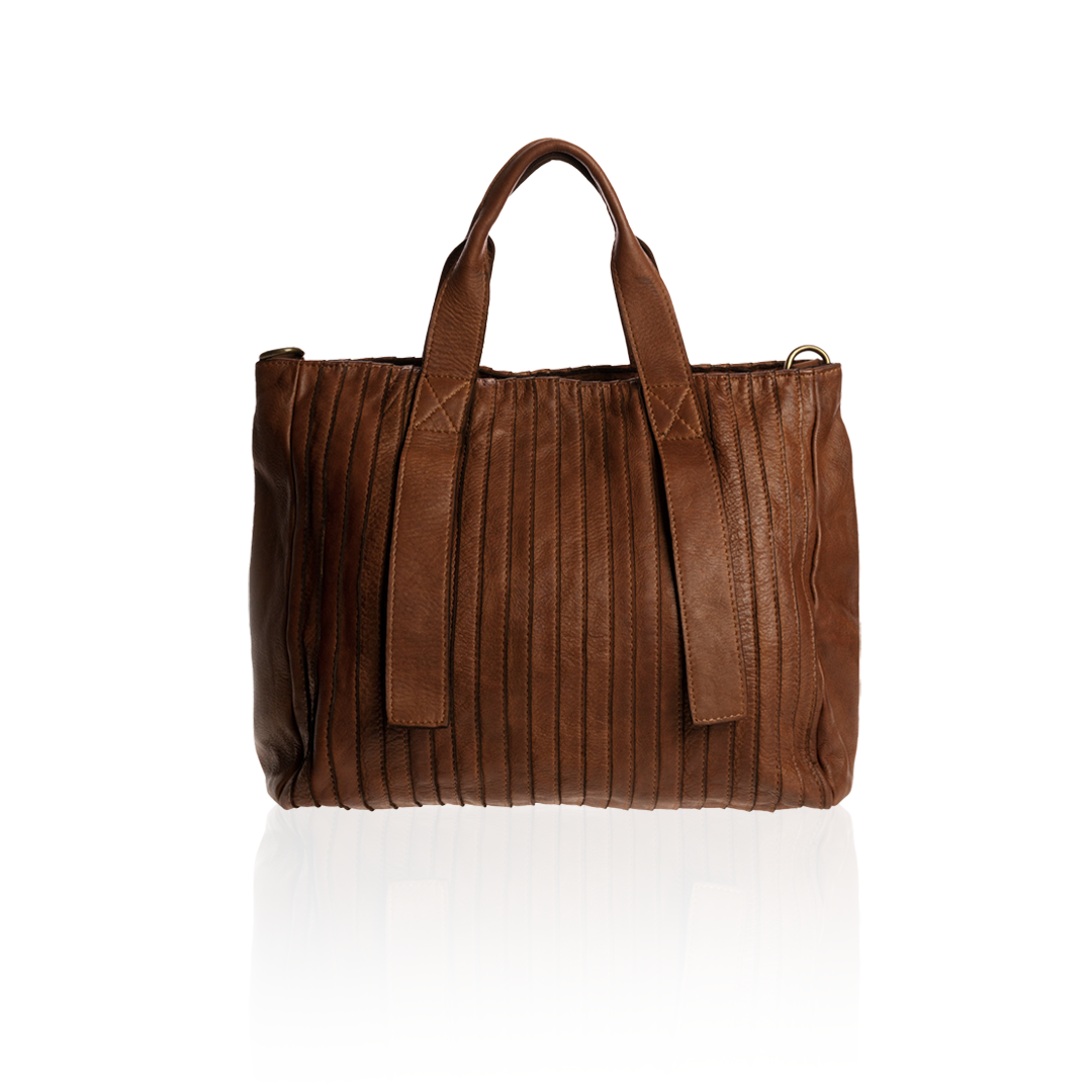 Borsa Laptop In Pelle Invecchiata - Warren Ranch - Montini Bags - Foto 4