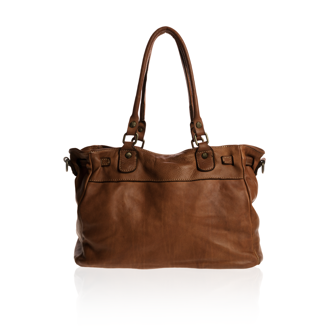 Vera pelle genuine leather bag hotsell